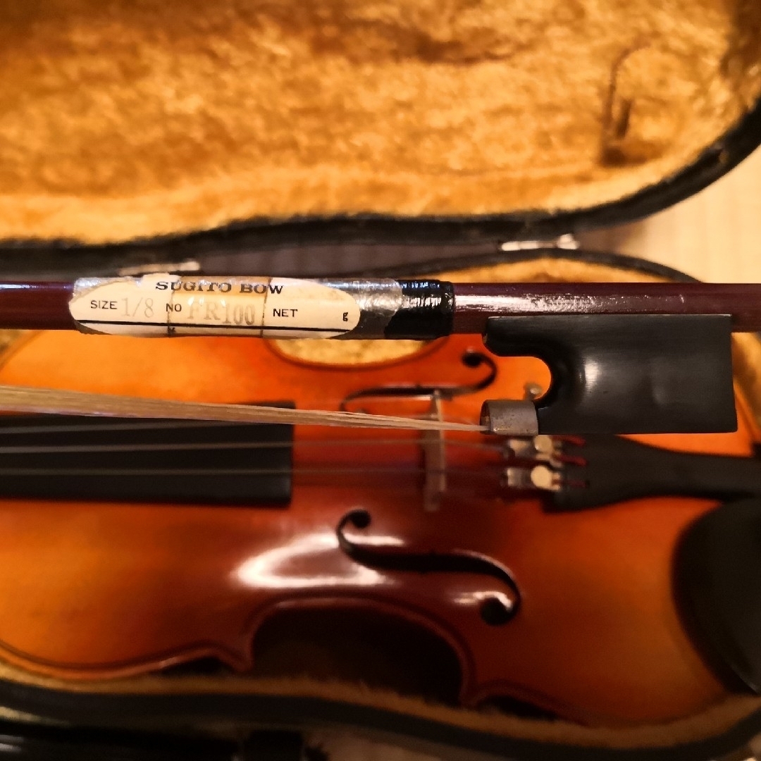 スズキ　バイオリン　220　1/8　SUZUKI VIOLIN 楽器の弦楽器(ヴァイオリン)の商品写真