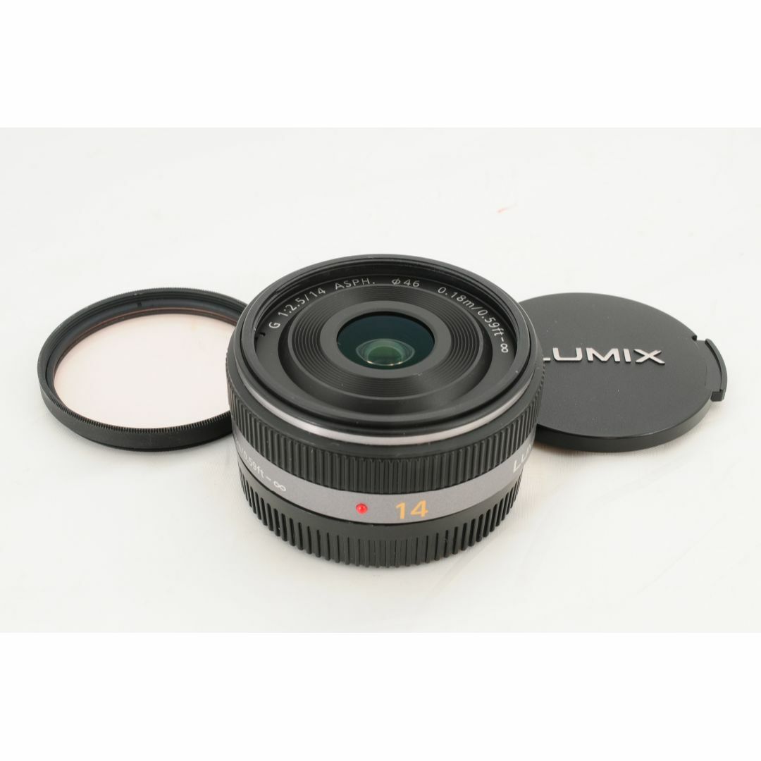 Panasonic - 【背景ボケ】Panasonic LUMIX G 14mm F2.5 H-H014