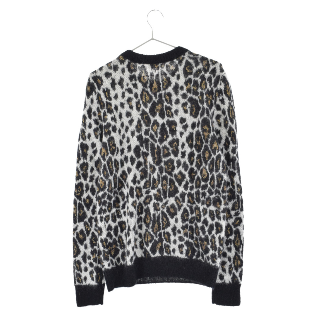 SAINT LAURENT PARIS サンローランパリ 15AW Leopard Mohair Knit 459938 Y1UC1 レオパードモヘアニットプルオーバーセーター