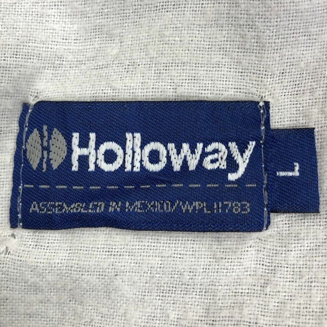 【超希少】HOLLOWAY ヴィンテージナイロンプルオーバー 刺繍ロゴ ゆるダボ