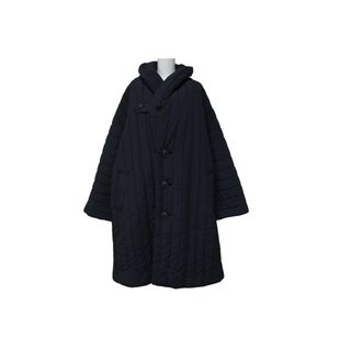 イッセイミヤケ(ISSEY MIYAKE)のISSEY MIYAKE イッセイミヤケ コート WIND COAT キルティング ネイビー ナイロン ポリエステル M I W33-FA185 美品 中古 55295(その他)