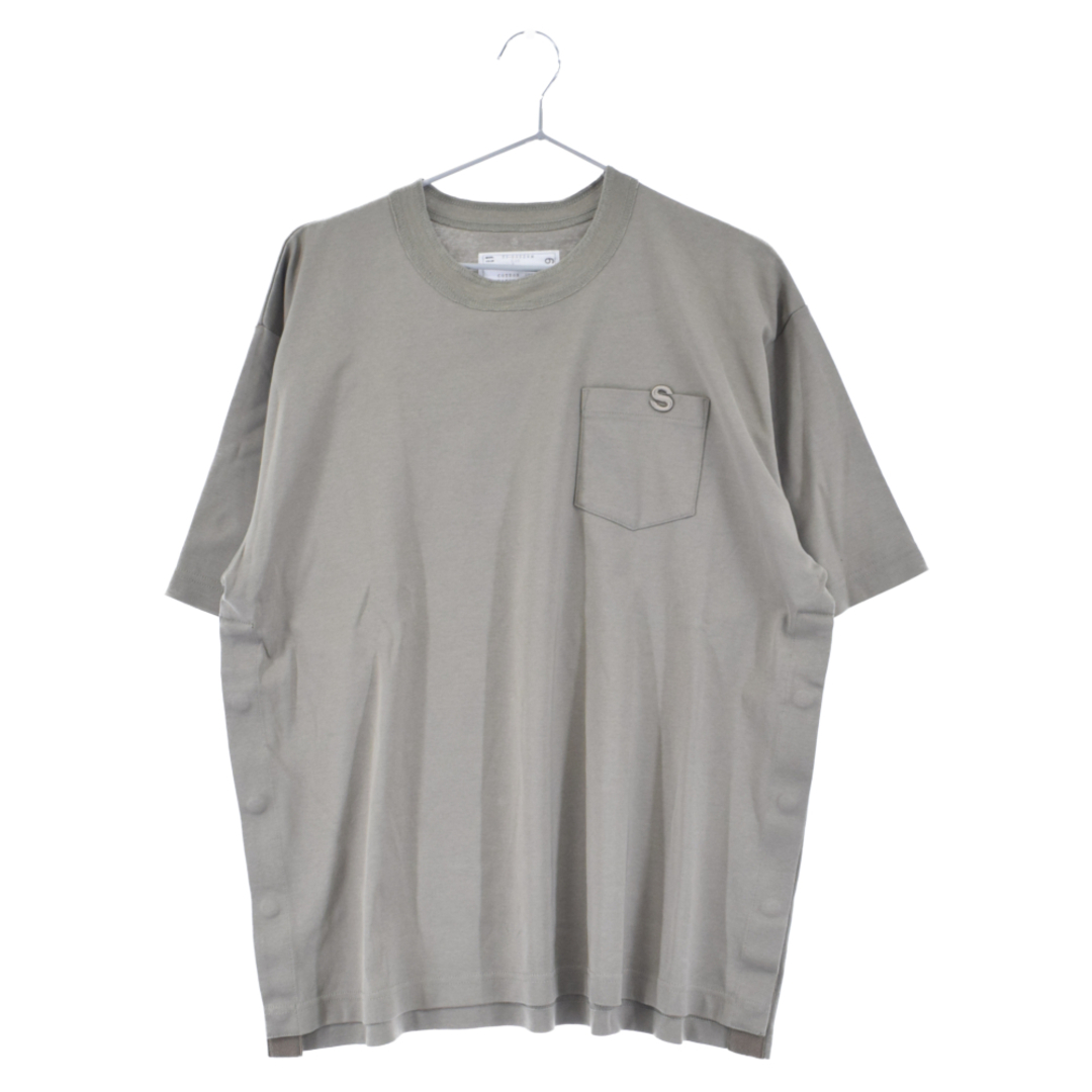 国内正規品 SACAI PLEATED HEM Tジャツ ピンク 3