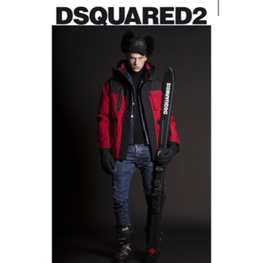 DSQUARED2 - DSQUARED2 SKI COLLECTION 赤ダウンジャケットの通販 by