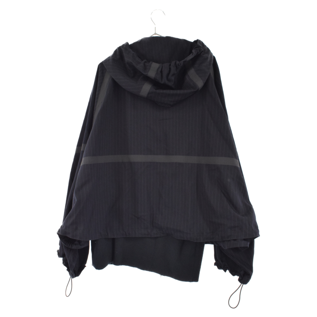 Graphpaper グラフペーパー 22AW×SOUMO Parachute Hooded Jacket 022-SJ-001-GP ジップアップ フーデット ジャケット ブラック