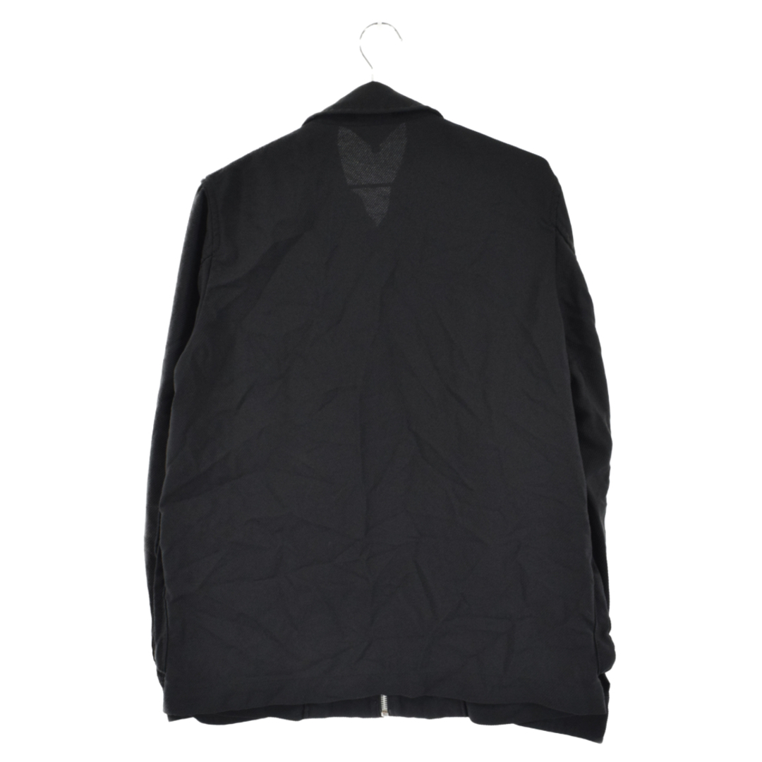 BLACK COMME des GARCONS ブラックコムデギャルソン 23SS スイングトップ ジップアップ ジャケット ブラック 1K-J009-052-1-4