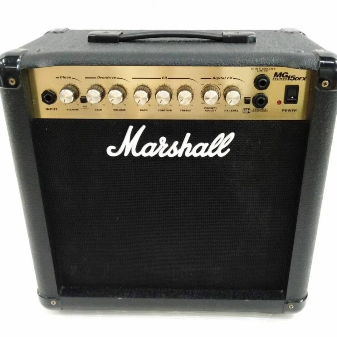 【良品】Marshall 15Wギターアンプ【MG15DFX】