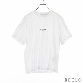 ステラマッカートニー(Stella McCartney)の Tシャツ クルーネック 半袖 ロゴプリント コットン ホワイト(Tシャツ(半袖/袖なし))