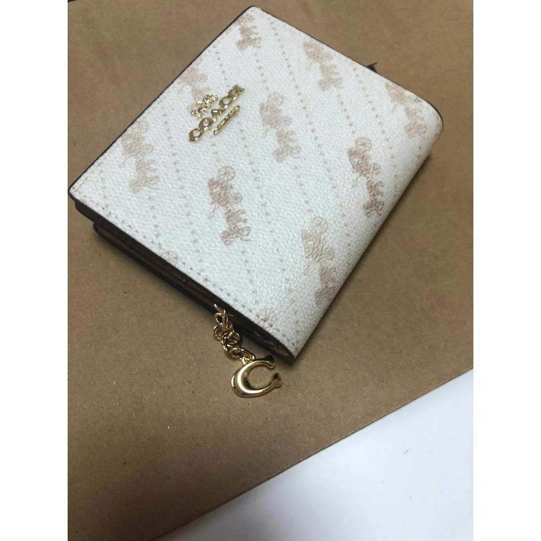 COACH ✨ホースアンドキャリッジ　ミニ財布 品番：C4104✨【秋コーデ】