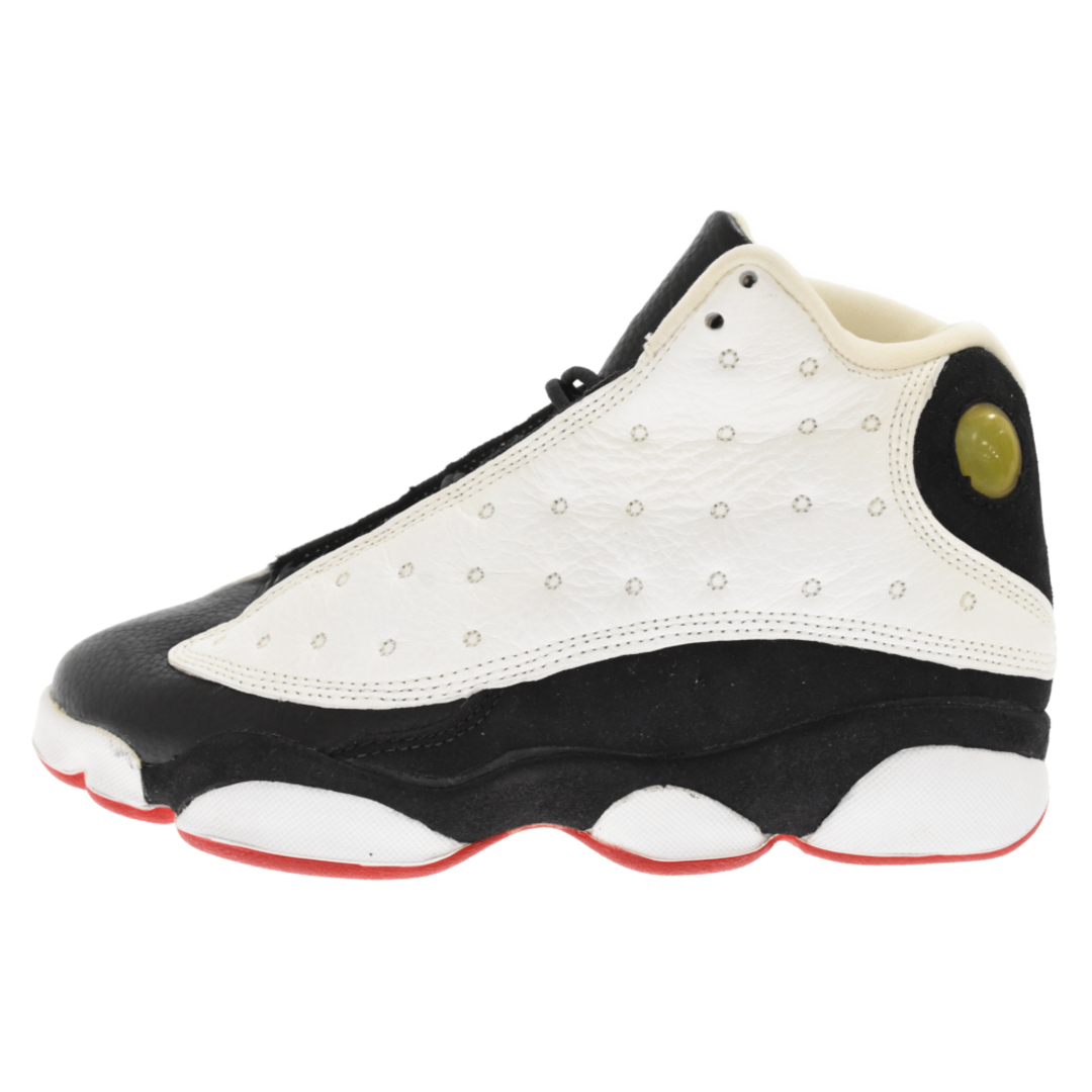 NIKE ナイキ 【鑑賞用】1997年製 AIR JORDAN 13 OG He Got Game 136002-132 エアジョーダン13 ハイカットスニーカー US8.5/26.5cm ブラック/ホワイト