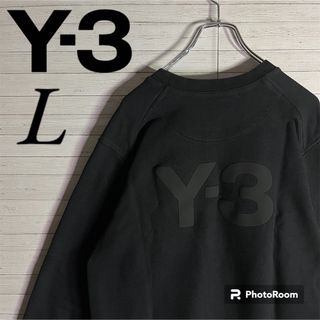 超絶人気モデル】Y-3 ワイスリー バックプリント L 入手困難 スウェット-