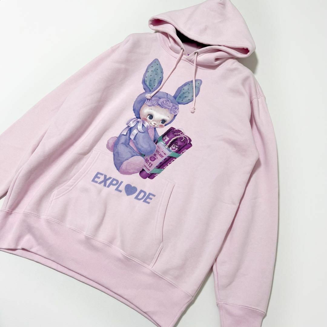 LAND by MILKBOY × Cerise BOMBER BOY パーカー