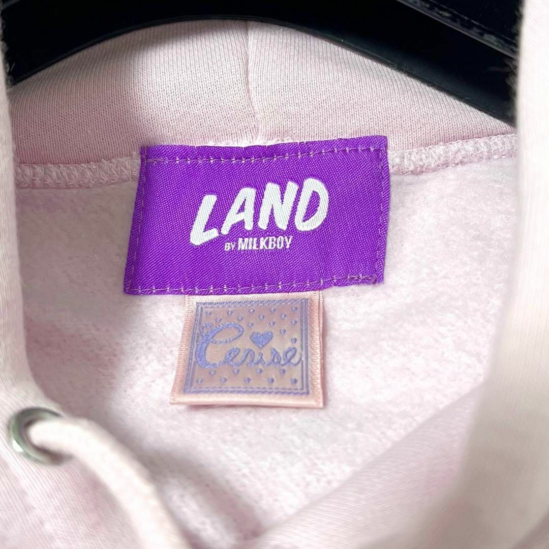 LAND by MILKBOY × Cerise BOMBER BOY パーカー