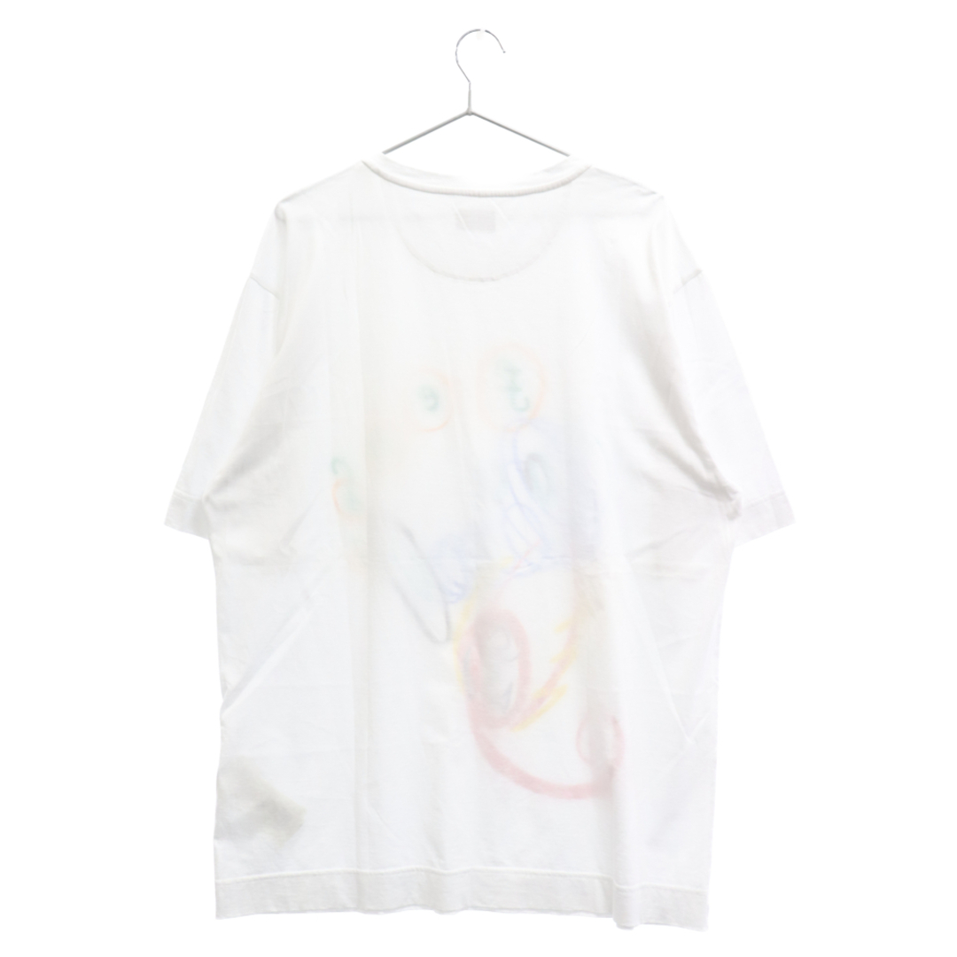 『FENDI』フェンディ (50) プリント半袖Tシャツ / ホワイト