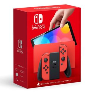 【60台】Nintendo Switch(有機ELモデル) マリオレッド (家庭用ゲーム機本体)