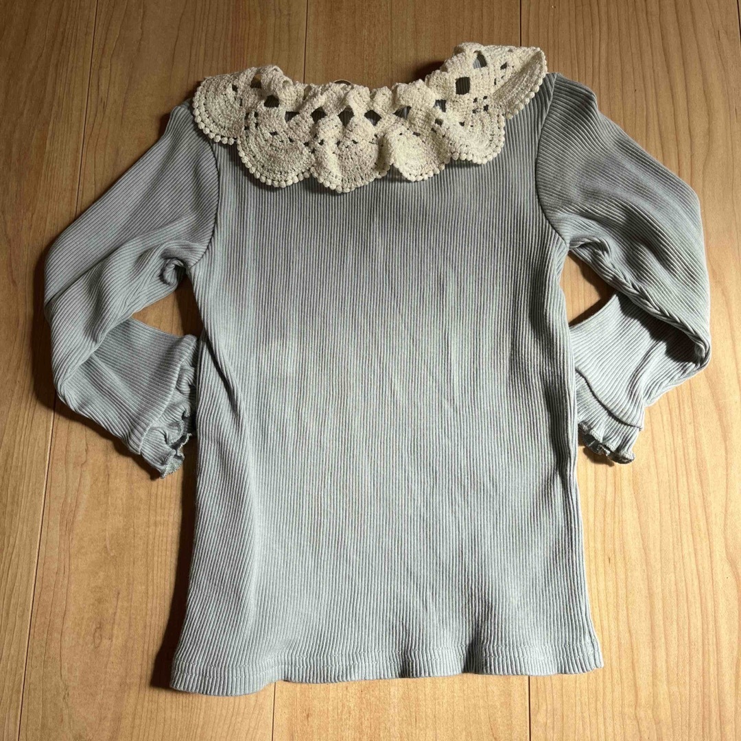 しまむら(シマムラ)のブラッククローゼット⭐︎カットソー キッズ/ベビー/マタニティのキッズ服女の子用(90cm~)(Tシャツ/カットソー)の商品写真