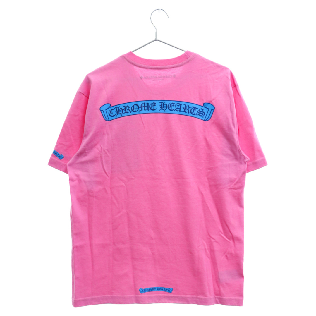 CHROME HEARTS クロムハーツ That Group Scroll Tee ザットグループスクロールTシャツ 半袖カットソー 半袖Tシャツ ピンク