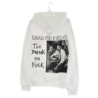 ワコマリア(WACKO MARIA)のWACKO MARIA ワコマリア 23AW DEAD KENNEDYS PULLOVER HOODED SWEAT SHIRT デッドケネディーズ プルオーバー フーデッドスウェットシャツ パーカー ホワイト(パーカー)