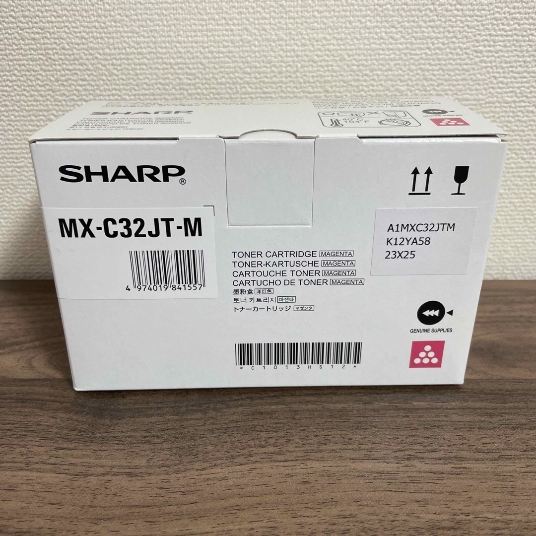 SHARP 【純正/新品/未使用】シャープ複合機トナー MX-C32JT-Mの通販 by NICE shop｜シャープならラクマ