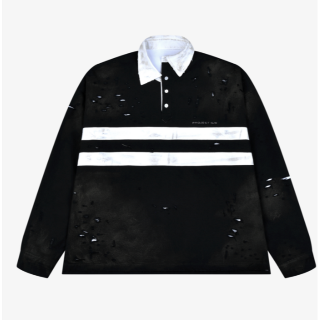 Project G/R Bullied Polo Shirts Black