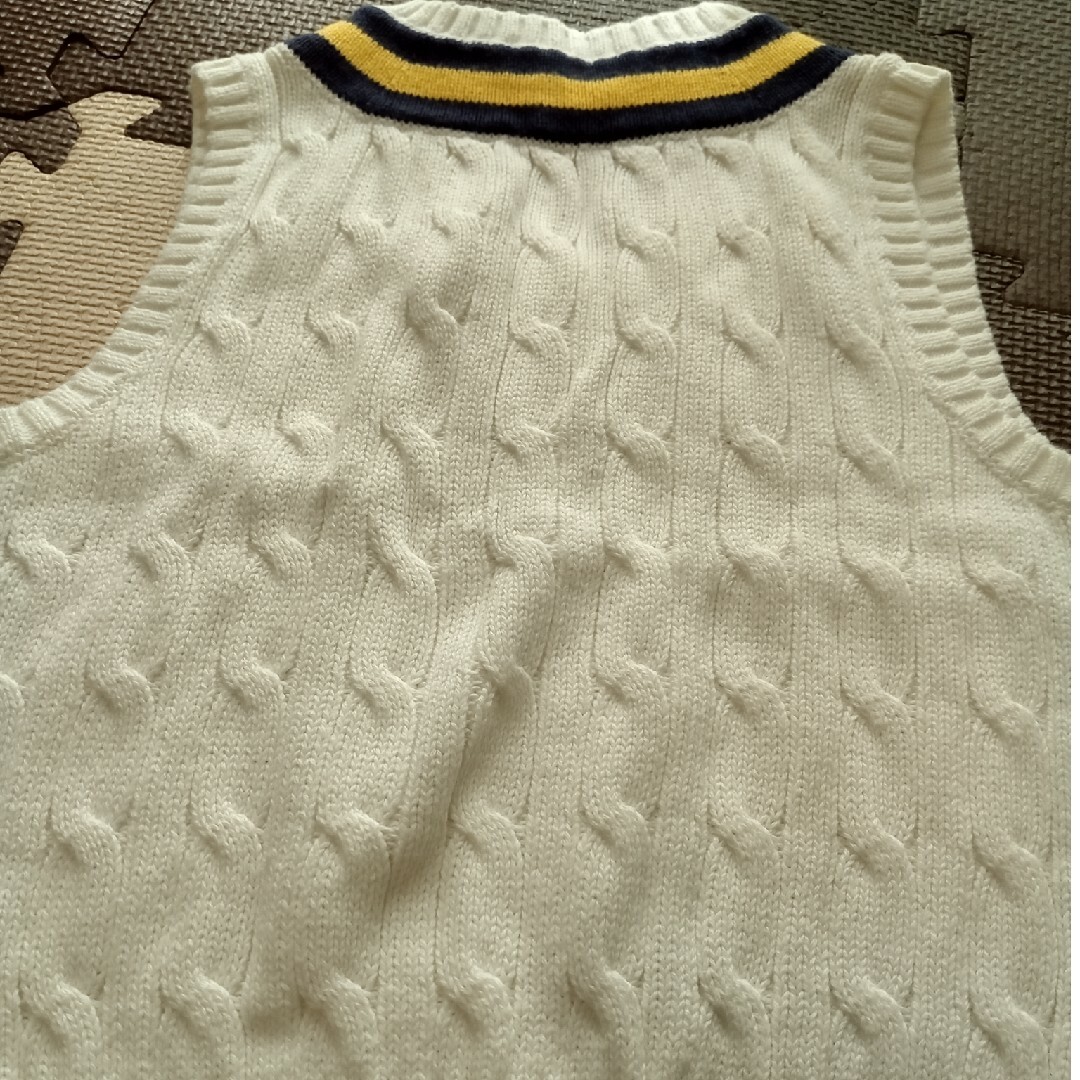 POLO RALPH LAUREN(ポロラルフローレン)のニットベスト キッズ/ベビー/マタニティのキッズ服男の子用(90cm~)(ニット)の商品写真