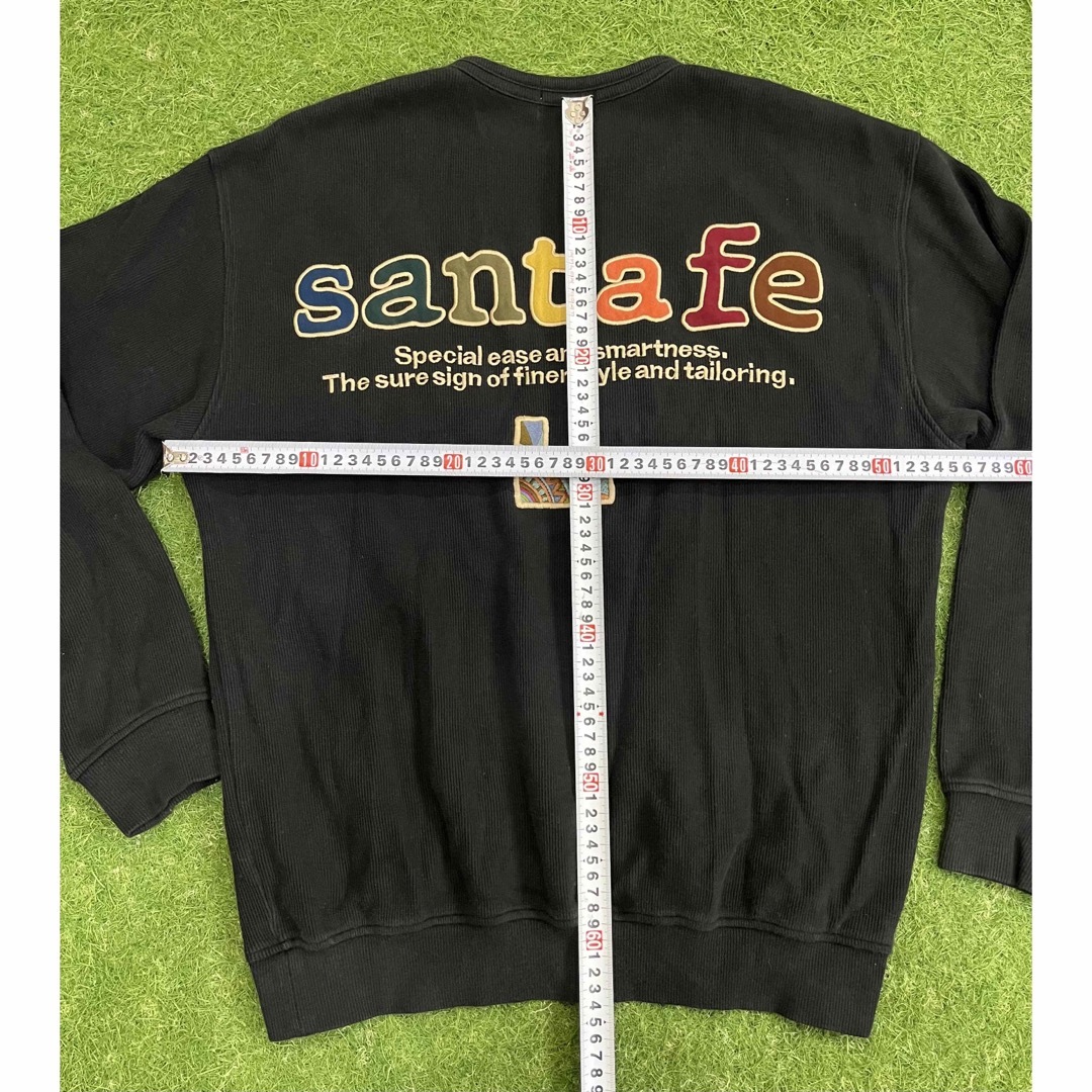 Santafe(サンタフェ)の90s santafe ロゴステッチ スウェット サンタフェ サイズ 48 メンズのトップス(スウェット)の商品写真