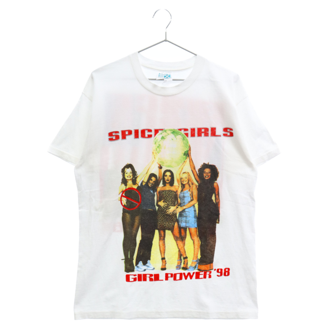 VINTAGE ヴィンテージ 90s VINTAGE SPICE GIRLS Girl Power Tour 1998 スパイスガールズ ツアープリント半袖Tシャツ ホワイトのサムネイル