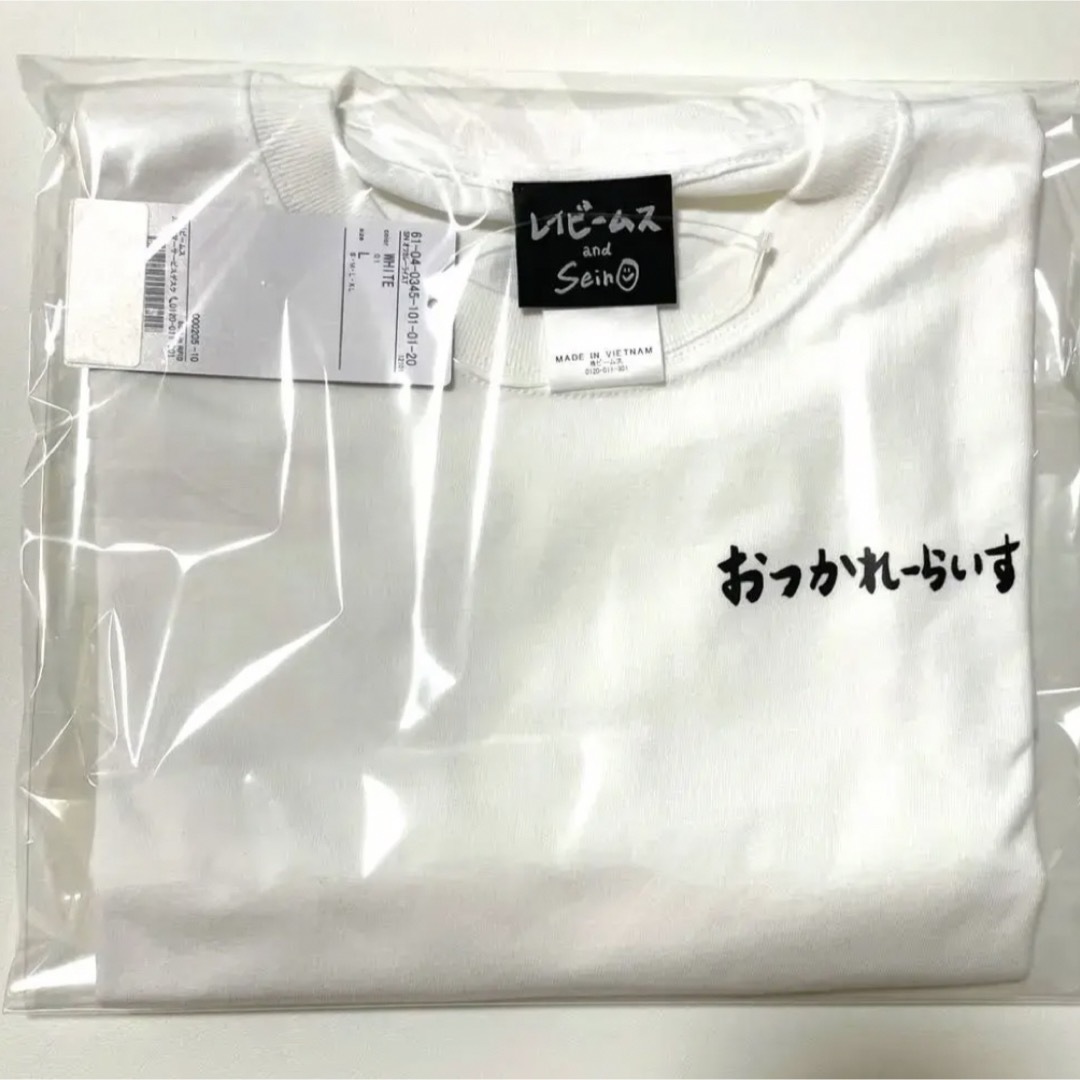 新品　清野菜名 × BEAMSコラボ おつかれーらいす　Tシャツ L