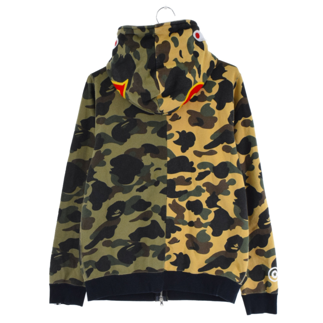 アベイシングエイプ A BATHING APE 1ST CAMO SHARK FULL ZIP HOODIE