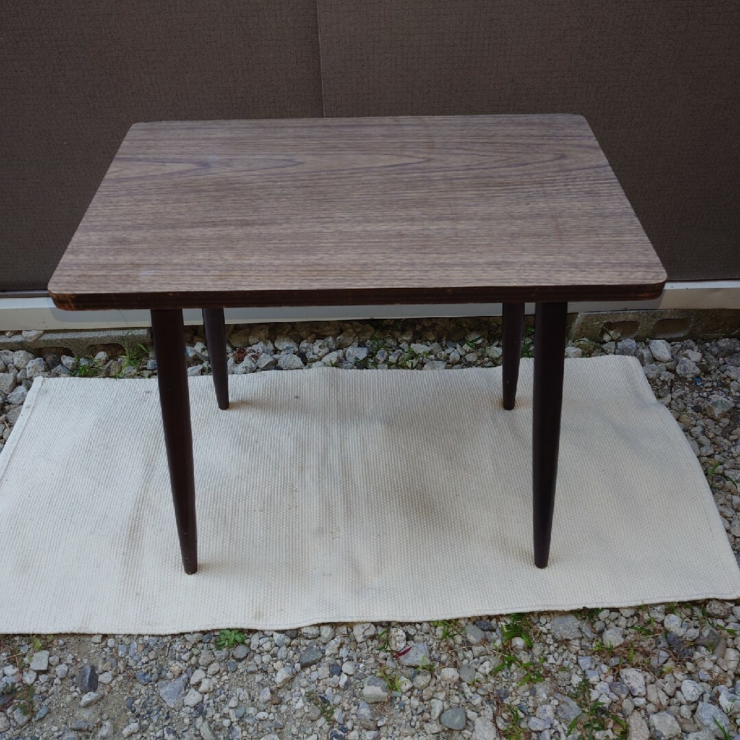 木製 キツツキ HSK テーブル サイドテーブル ミニテーブル デコラトップ ①