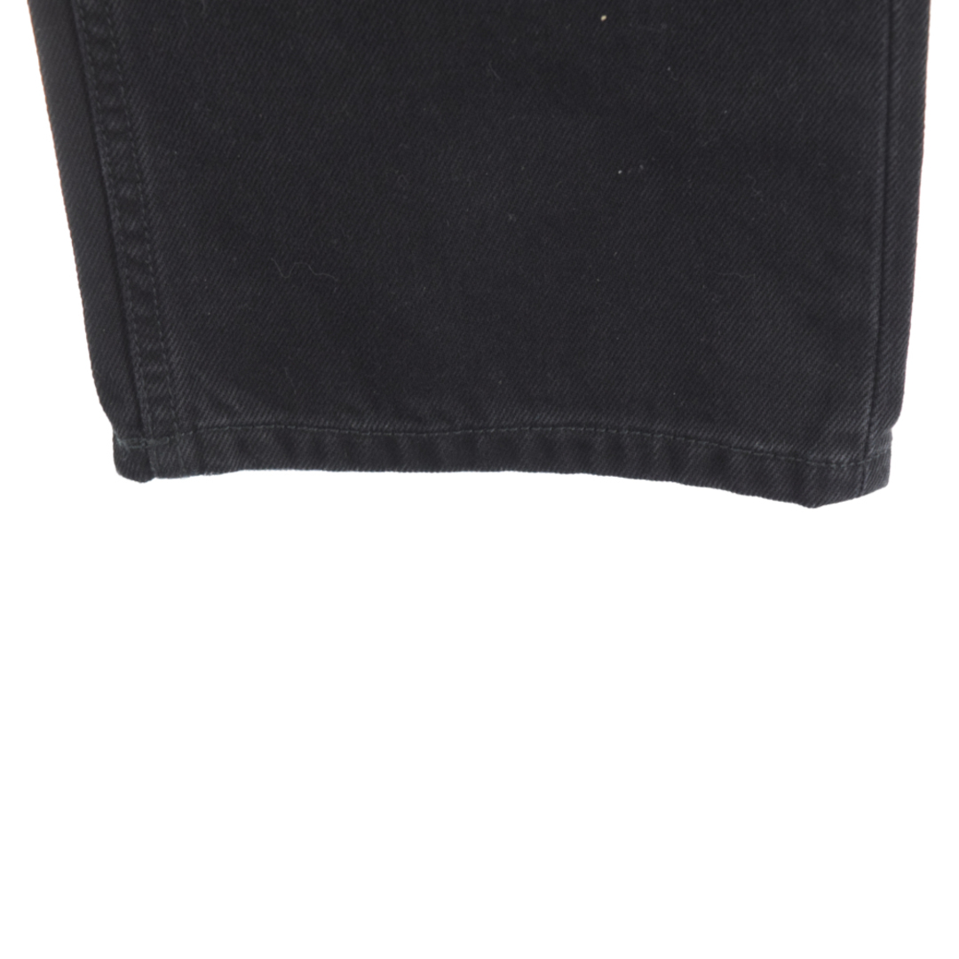 VETEMENTS ヴェトモン 20AW ニーパッチダメージ加工デニムパンツ インディゴブラック MAH20PA030 3
