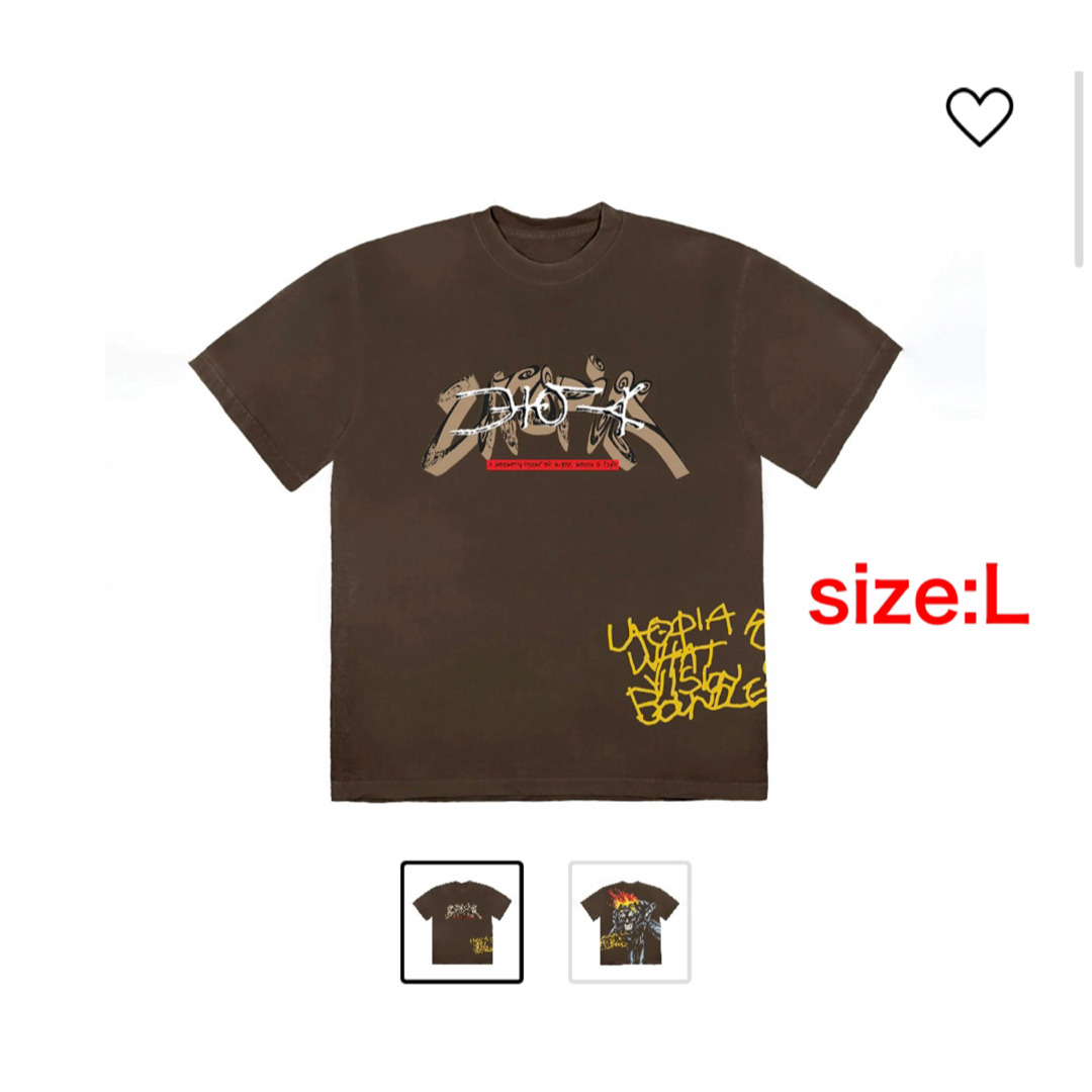 新品未開封　TRAVIS SCOTT UTOPIA Tシャツ