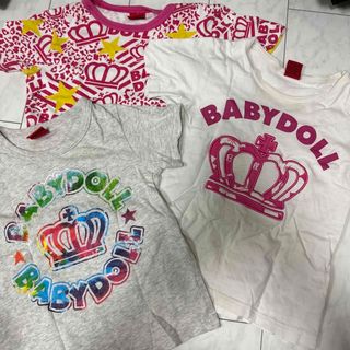 ベビードール(BABYDOLL)のベビードール⭐︎Tシャツ　3枚セット(Tシャツ/カットソー)