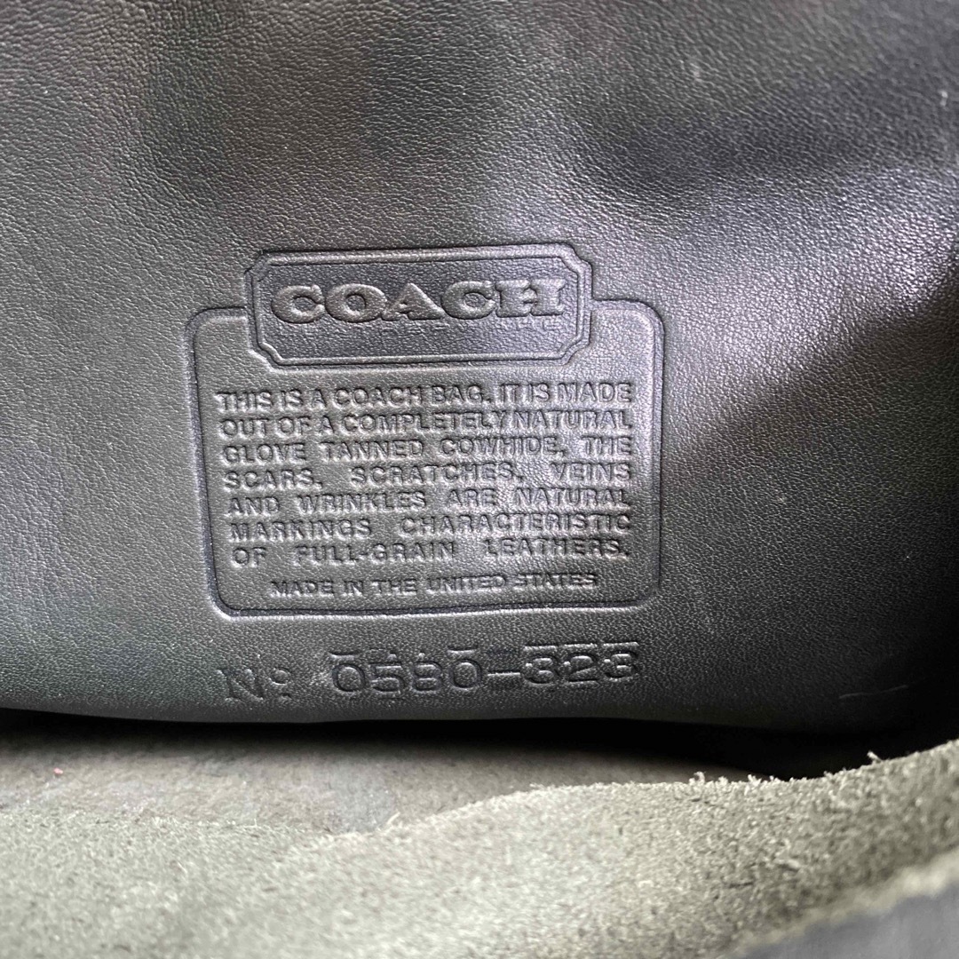 【美品・大人気モデル】COACH オールドコーチ　ショルダーバッグ　323