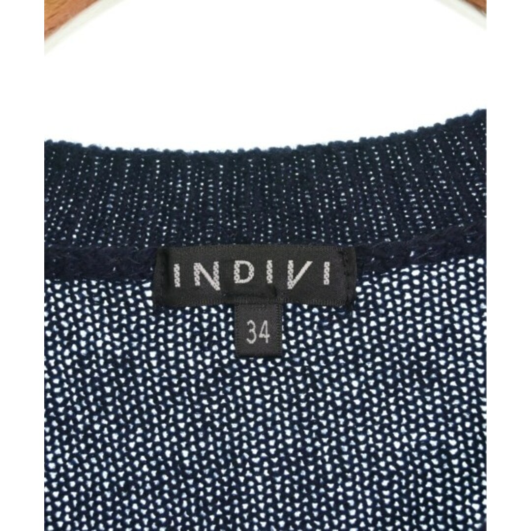 INDIVI インディヴィ ニット・セーター 34(XS位) 紺 2
