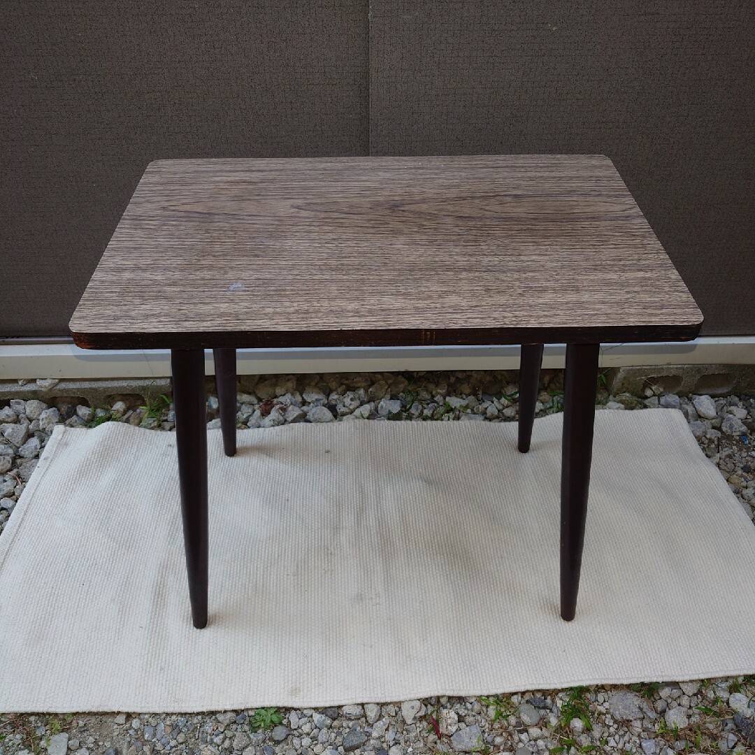 木製 キツツキ HSK テーブル サイドテーブル ミニテーブル デコラトップ ②