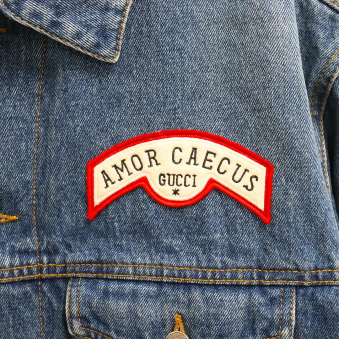 Gucci - GUCCI グッチ 19SS Oversize Denim Jacket with Patches