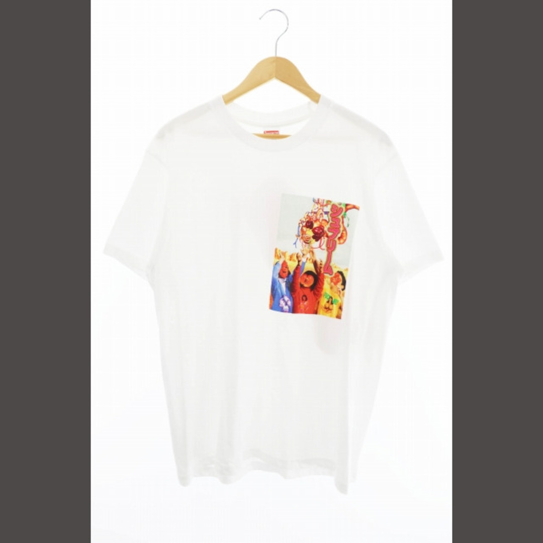 シュプリーム × セキンタニ ラ ノリヒロ 19SS ロゴ 半袖Tシャツ M 白