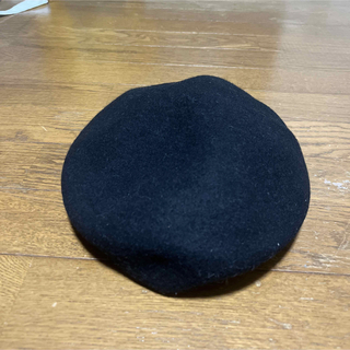 カシラ(CA4LA)のカシラ　CA4LA ベレー帽　帽子　ブラック　1997年(ハンチング/ベレー帽)