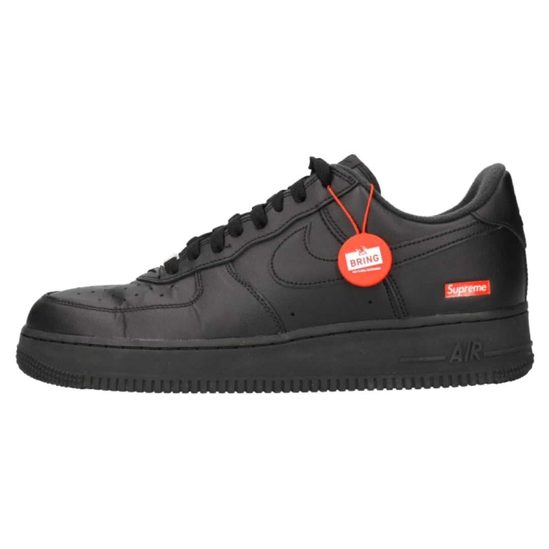 NIKE ナイキ ×SUPREME AIR FORCE 1 LOW CU9225-001 シュプリーム エアフォース1 ローカットスニーカー US10.5/28.5cm ブラック