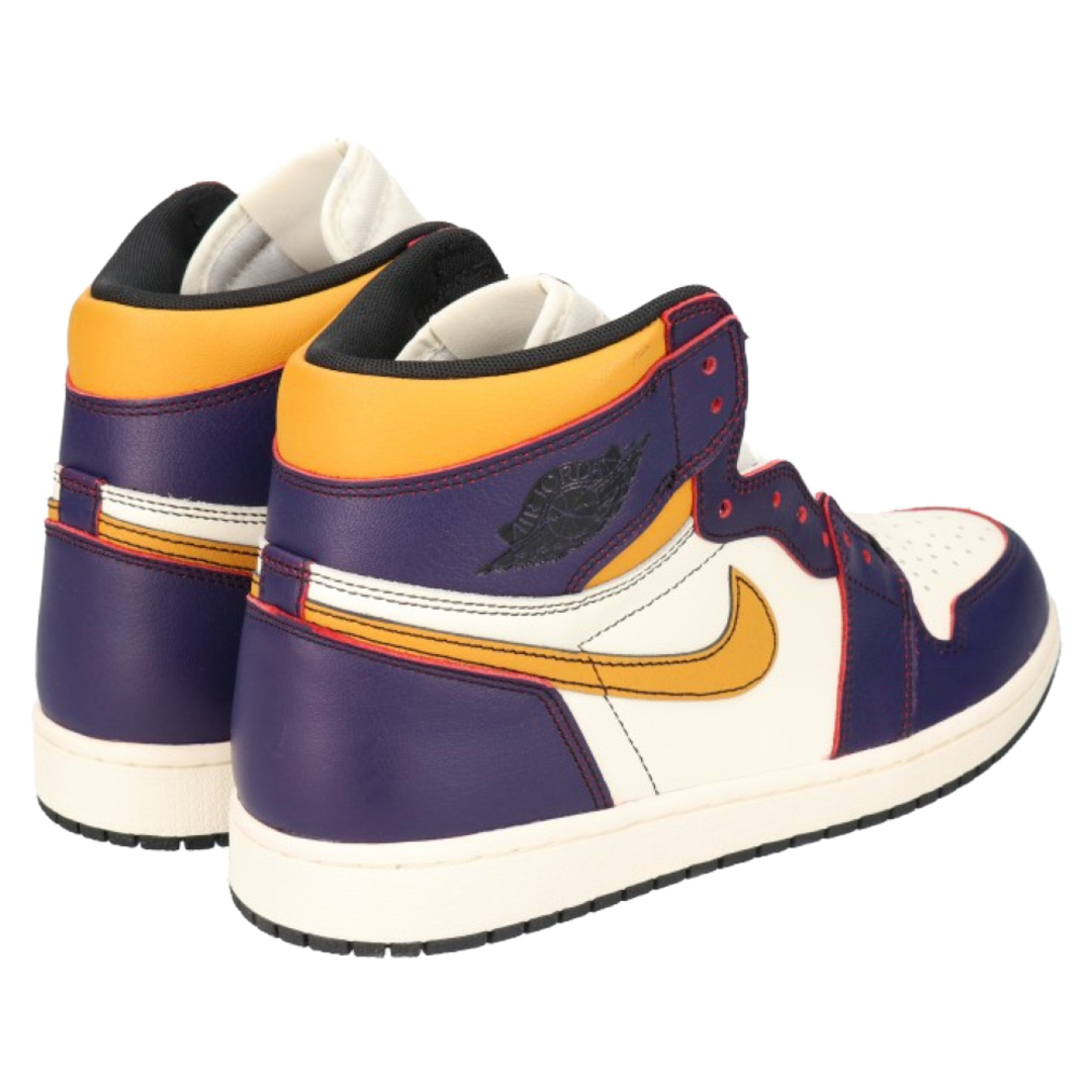 NIKE SB ナイキエスビー AIR JORDAN 1 RETRO HIGH OG DEFIANT LAKERS CD6578-507 エアジョーダン1 ハイ ディフィアント レイカーズ シカゴ ハイカットスニーカー US10/28cm