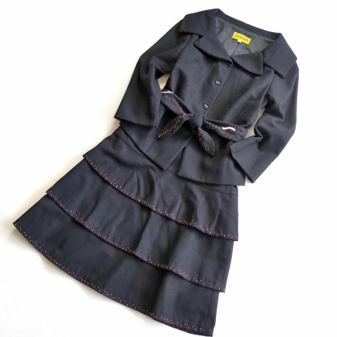 ホコモモラ 3点セット スーツ ジャケット 40 42 シビラ 秋冬 美品
