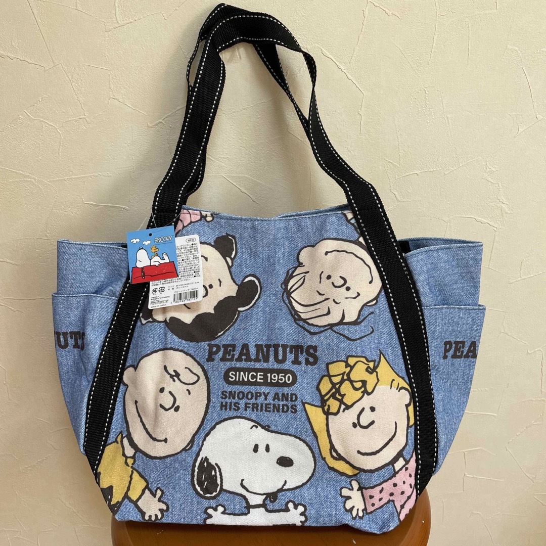 SNOOPY(スヌーピー)のスヌーピー☆バルーントートバッグ☆新品未使用品 エンタメ/ホビーのおもちゃ/ぬいぐるみ(キャラクターグッズ)の商品写真