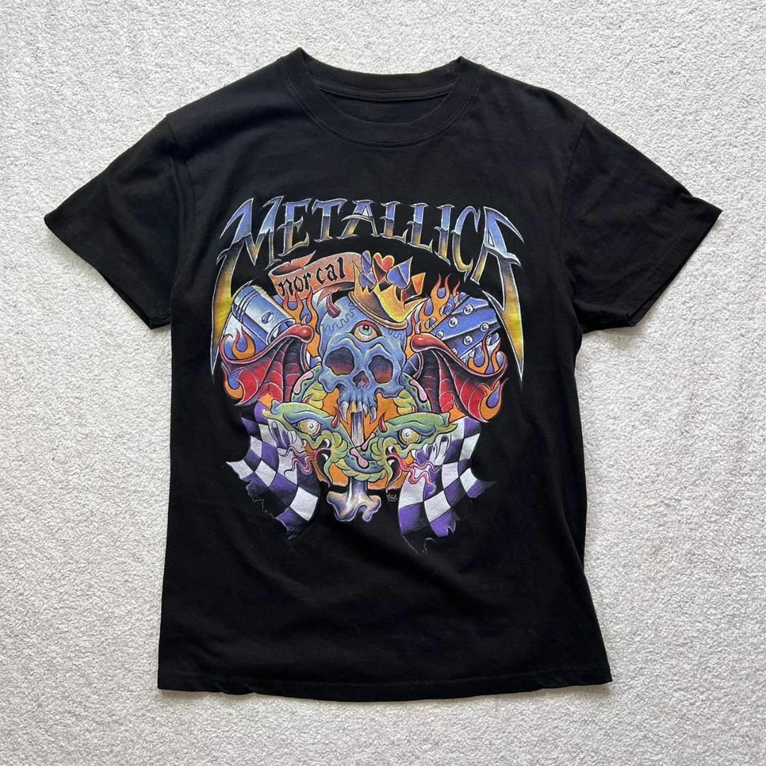 METALLICA メタリカ バンドTシャツ スカル メタル ロックTシャツ