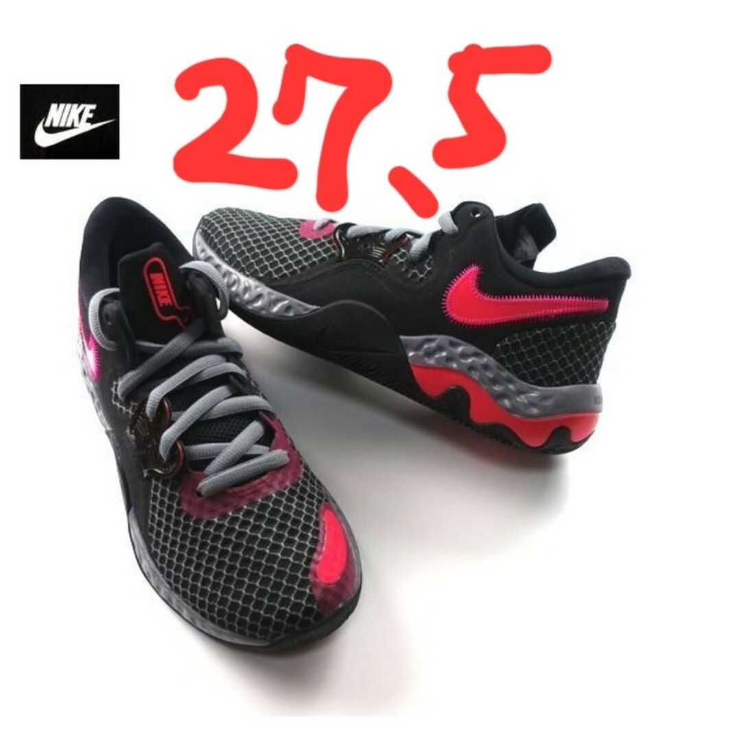 バスケNIKE RENEW ELEVATE 2 バスケットボールシューズ/27.5