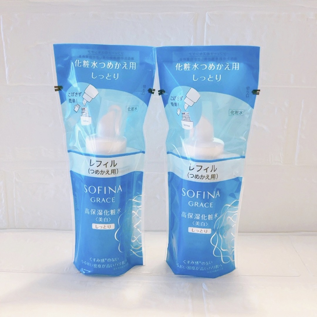 ソフィーナ グレイス 高保湿化粧水＜美白＞ しっとり  つめかえ用 130ml