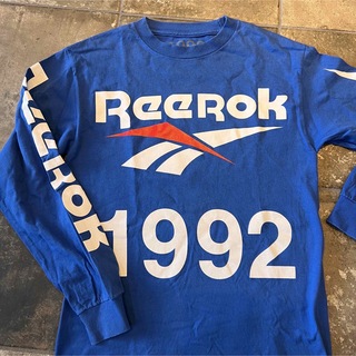 リーボック(Reebok)のReebok ロンＴ ブルー(Tシャツ/カットソー(七分/長袖))