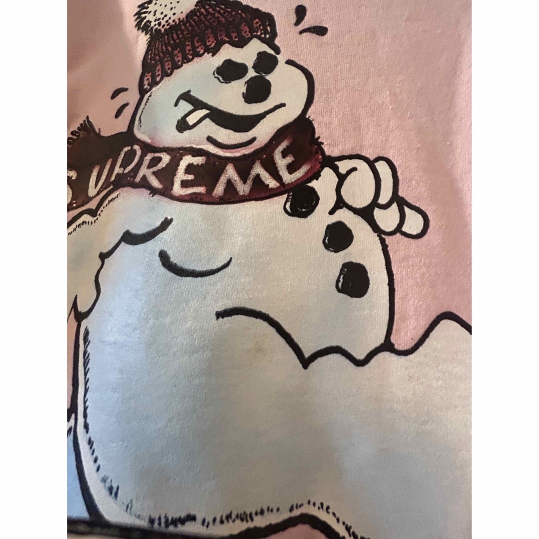 Supreme(シュプリーム)のsupreme Snow man Hudiee (Pink,M) メンズのトップス(パーカー)の商品写真