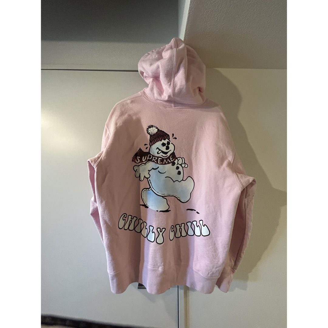 Supreme(シュプリーム)のsupreme Snow man Hudiee (Pink,M) メンズのトップス(パーカー)の商品写真