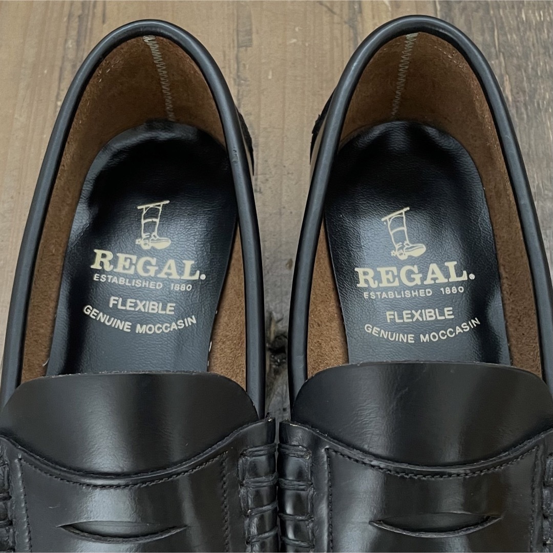 REGAL(リーガル)のREGAL リーガル　本革　レザー　ローファー レディースの靴/シューズ(ローファー/革靴)の商品写真