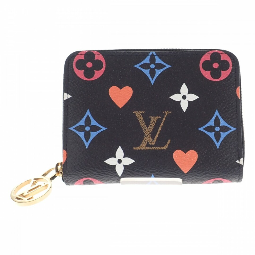 【中古】【ABランク】LOUIS VUITTON ルイヴィトン ジッピー・コインパース  小銭入れ M80305 ゲームオン・キャンバス ブラック マルチカラー 【ISEYA】 メンズのファッション小物(折り財布)の商品写真